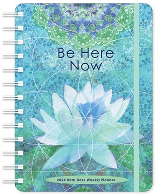 RAM DASS 2024 Weekly Planner Be Here Now (Calendar) 14.89 PicClick