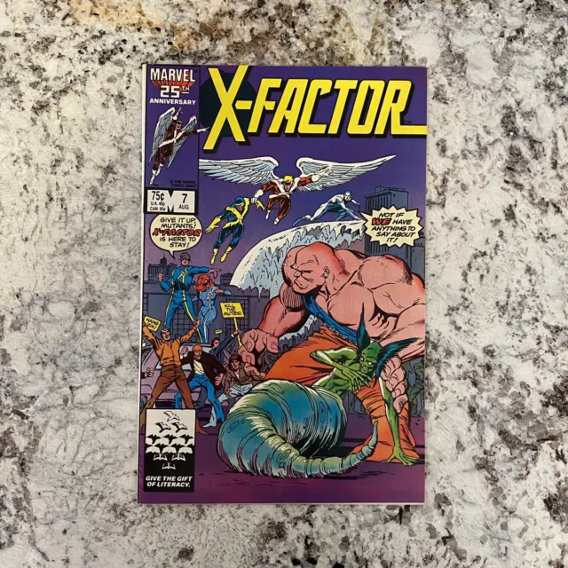 Marvel Comics 25th Anniversary X-Factor #7 1986 *Near Mint*