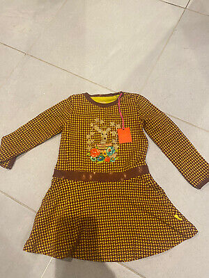BNWT Fabulous Oilily Jersey Dress with Reindeer pattern