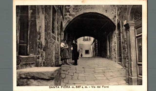 Grosseto Santa Fiora via dei Forni  F. piccolo non spedita