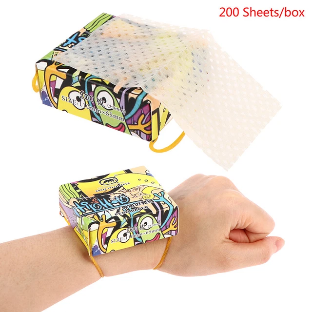 200 Sheets Hair Curler Perm Papers Heat Resistant Blanching Hair Styling T..X