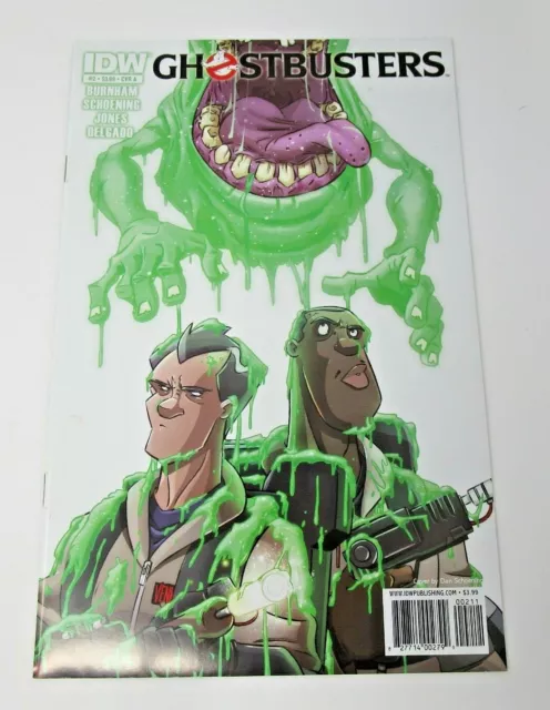 Ghostbusters #2 2011 [9.0 VF/NM] High Grade Slimer Cover Hard to Find IDW
