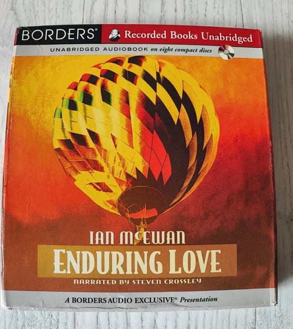 Ian Mcewan Enduring Love 8 Cd Audio Book Audiobook Unabridged Novel Rare