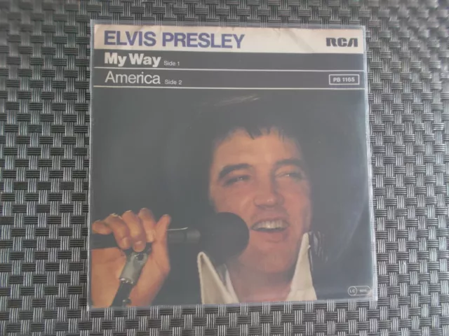 Elvis Presley - My Way / America - original RCA PB 1165 Singles Vinyl