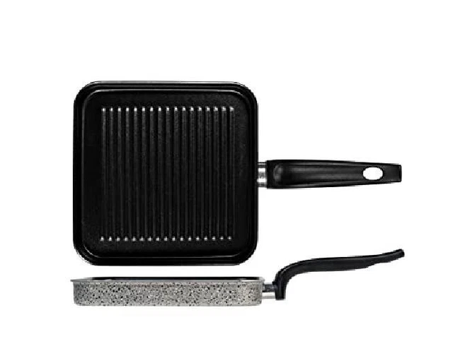 Guzzini Latina Bistecchiera Con Rivestimento In Ceramica, Antiaderente, Made In Italy