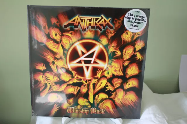 Anthrax - Worship Music (2xLP, Album, Ltd, Orange+Poster)2011