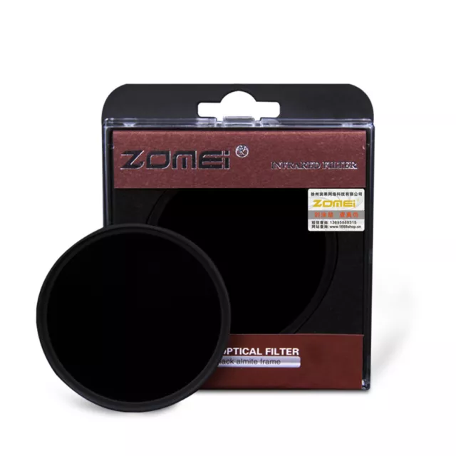 ZOMEI 25/30/30.5/37/43/49/52/58/67/72/77/82mm 850NM Infrared X-RAY IR Filter AU