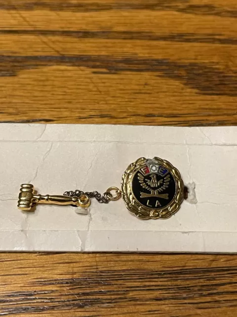 FOE LA Lapel PIN with GAVEL PIN