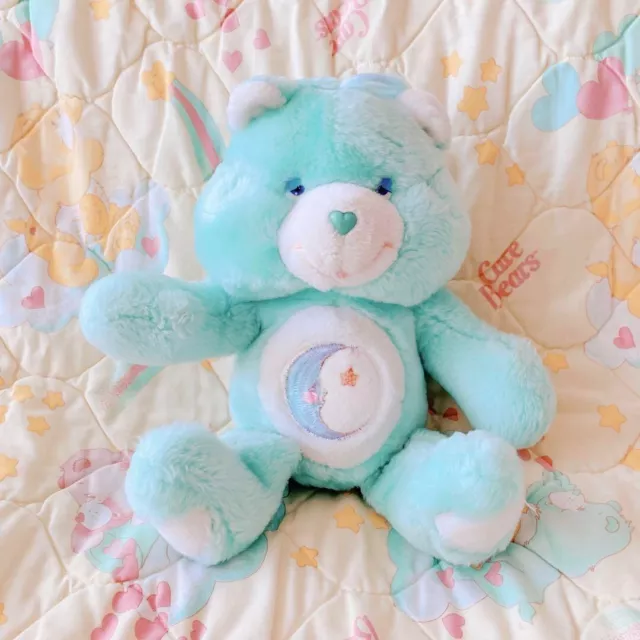 Care Bears Dan dee Bedtime Bear Plush 1995 Vintage