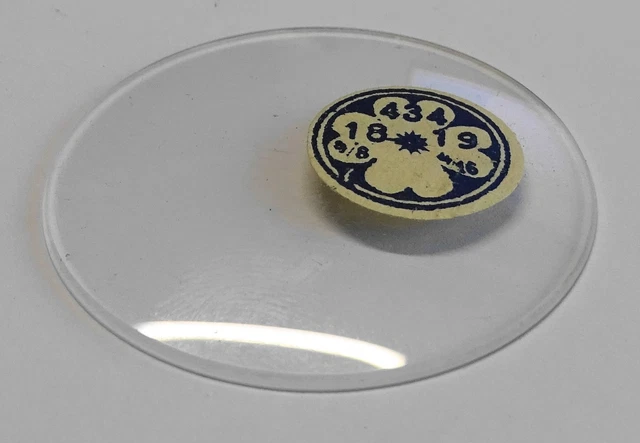 Verre Minéral Pour Montre De Poche - Diamètre 36.7 Mm - Neuf Sans étiquette