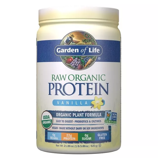 Garden of Life Raw Organic Protein, Vanilla - 620g