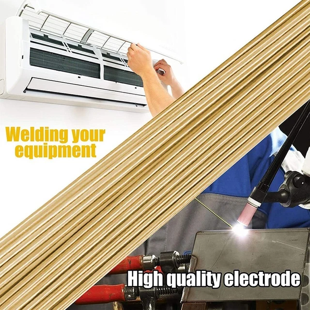 20 Tiges à Souder En Cuivre Auto-fluxantes BCuP-2 - Pour Brasage Et Réparations Sans Flux Supplémentaire