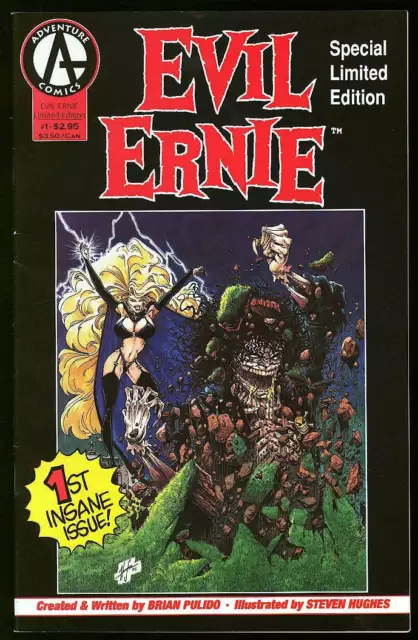 Evil Ernie #1 Adventure Comics 1992 (VF+) Special Limited Edition L@@K!