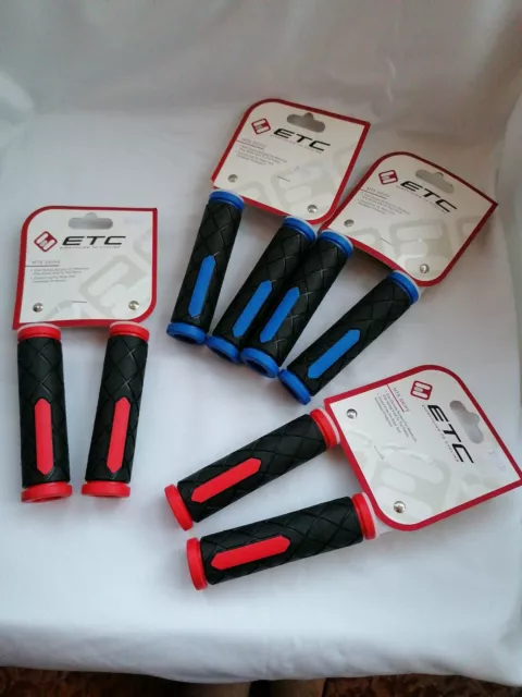 ETC MTB Dual Density 125mm Grips - 4 available