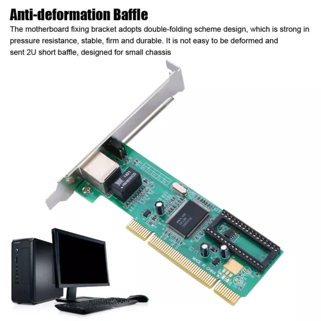 PCI One-port  Realtek 8169 PCI Network Card 10/100/1000Mbps Gigabit Ethernet