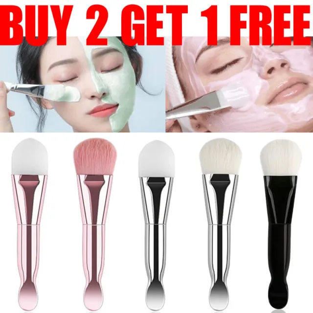 Facial Mask Applicator Silicone Brush Face Mud Mixing Cosmetic Makeup Tool
