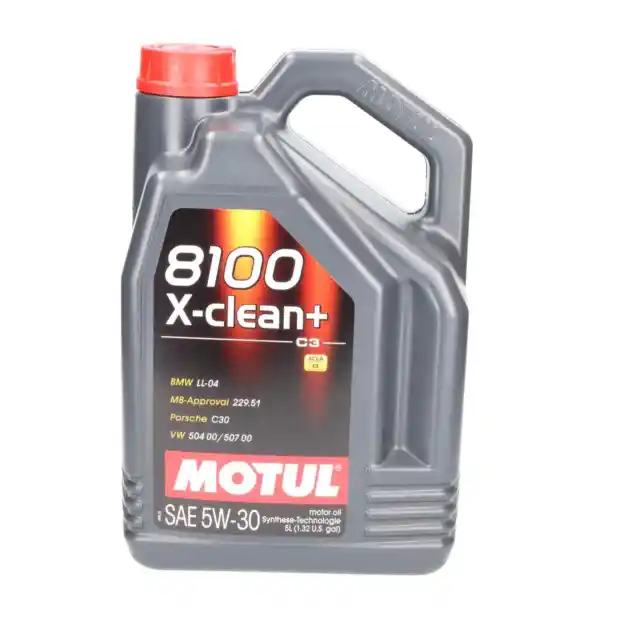 MOTUL 5W30 5W-30 8100 X-Clean+Huile L'Huile De Moteur Essence Diesel 109220 5