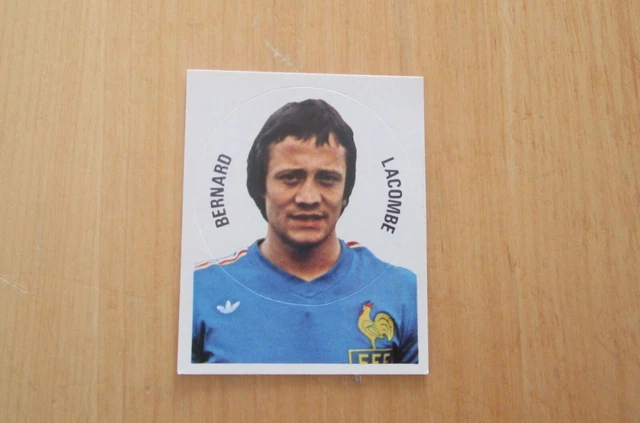 Autographe BERNARD LACOMBE-Girondins Bordeaux-NS FRANCE-Ex-Lyon/Saint