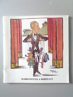 MARIONNETTES A BORDEAUX Catalogue d'Exposition 1986 Musée des Arts Décoratifs