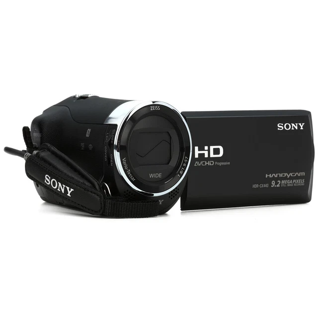 HANDYCAM HD SONY HDRCX440 avec 8 Go de mémoire interne HDRCX440/B EUR