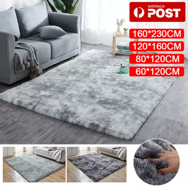 Fluffy Faux Fur Sheepskin Rug Non Slip Large Floor Carpet Rugs Mat Plush Soft