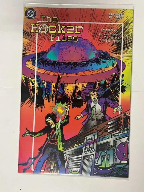 ⭐️ The HACKER FILES #4 (of 12) (1992 DC Comics) | Combined Shipping B&B