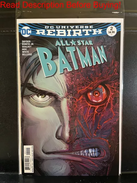 BARGAIN BOOKS ($5 MIN PURCHASE) All Star Batman #2 (2016 DC) We Combine Shipping