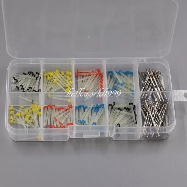 Dental Screw & Straight Single Refilled Glass Fiber Post 160 Pcs + 32 Pcs Drills