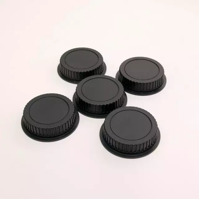 Compatible With Canon Eos 5 Rear Lens Cap Cover Fits All Ef Lenses  Pack Of 5