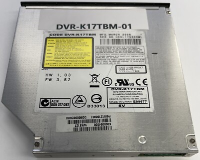 IBM IBM RPC II 27L4351 11P8704 SR-8177-M lecteur dvd exp rapide 