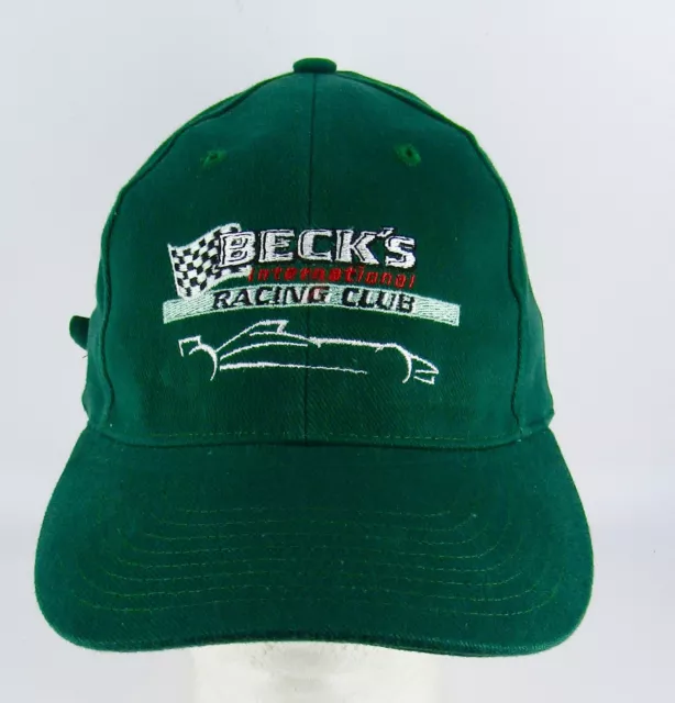 Cappellino da baseball birra Beck - International Racing Club - Nuovo vecchio stock