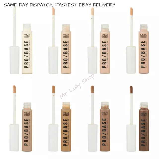 MUA Makeup Academy PRO BASE VOLLABDECKUNG CONCEALER vegan grausamkeitsfrei versiegelt 2