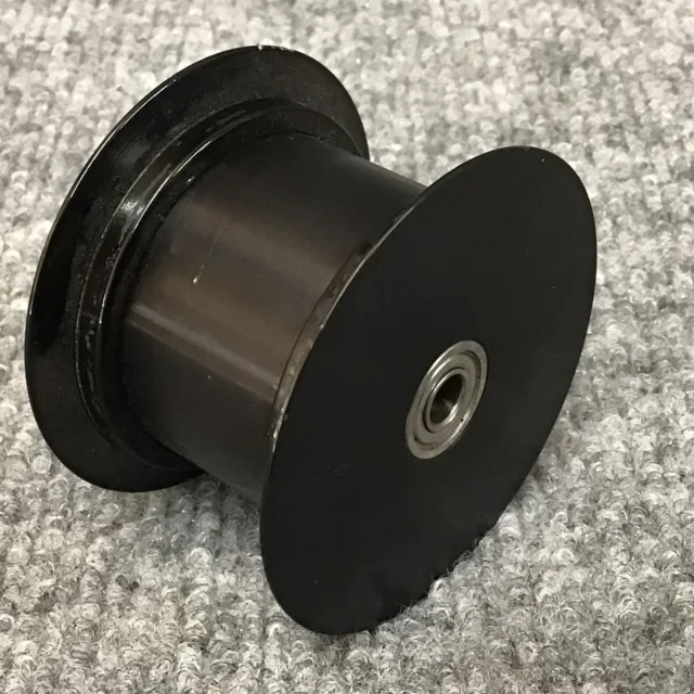2" Aluminum Black Oxide Motion Picture Film Transport Roller Used