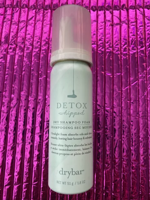 Drybar Detox Whipped Dry Shampoo Foam Travel Size 1.8 oz/51g