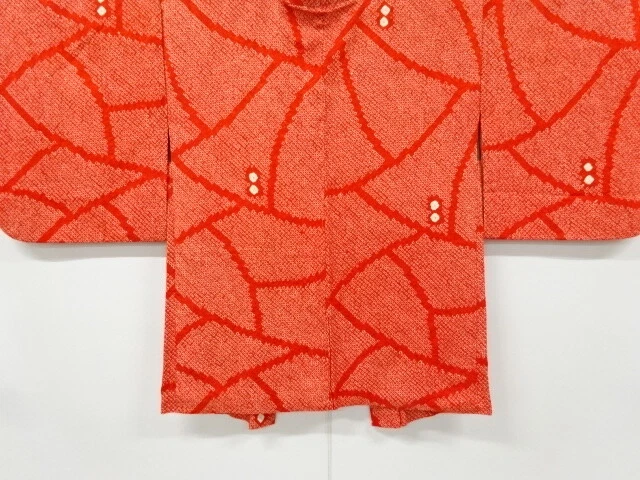6769708: Japanese Kimono / Vintage Haori / All Shibori / Abstract Pattern