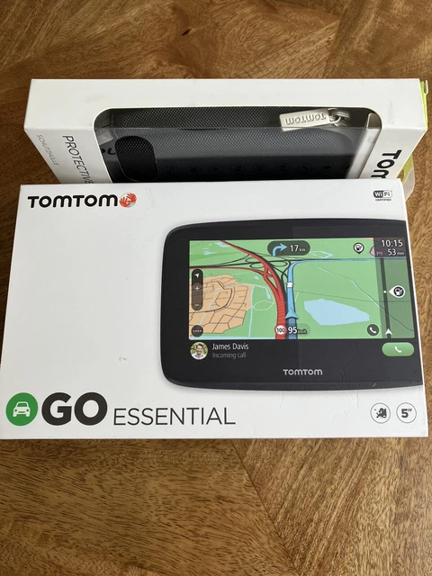 TomTom GO Essential Dispositivo di navigazione satellitare per auto 5 pollici 