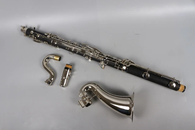 NEW Bass Clarinet Model PADS And Case Low Eb Nice Tone#A06
