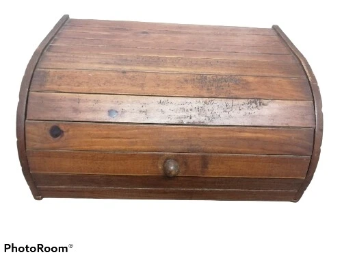 Cesta Porta Pan en Madera