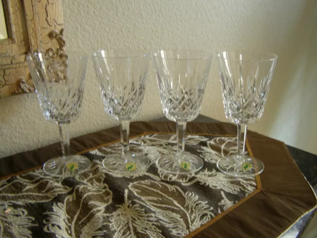 Waterford LISMORE 8 1/4" Tall Water Goblets (Set of 4) - BRAND NEW IN BOX Waterford LISMORE 8 1/4" Tall Water Goblets (Set of 4) - BRAND NEW IN BOX