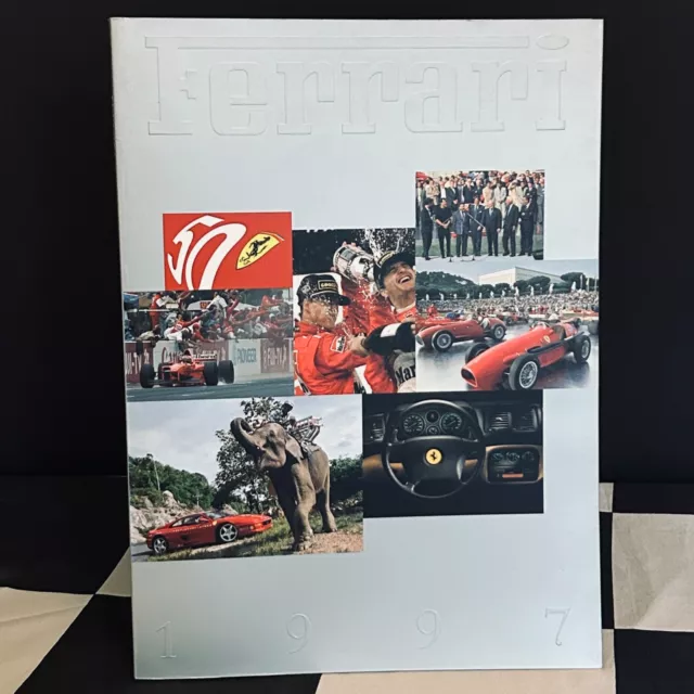 1997 Ferrari Yearbook Brochure Annual F1 F310 Schumacher F355 355 Targa Florio