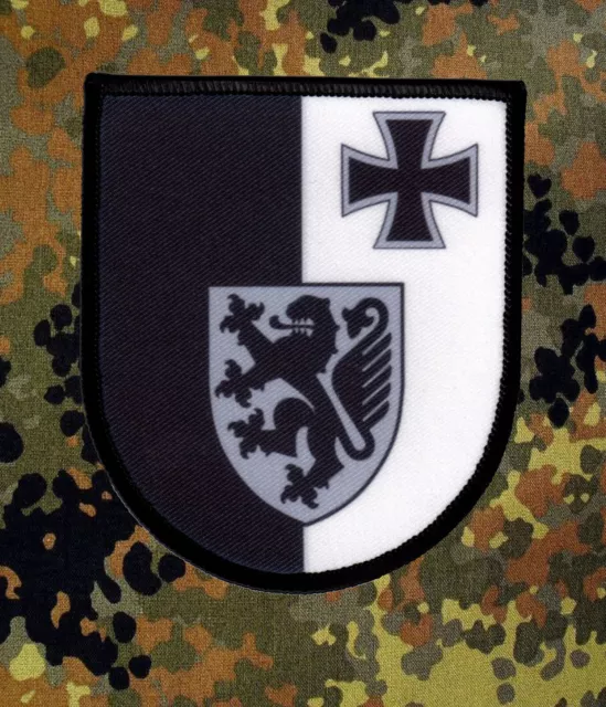 Pz Btl 23 Wappen Aufnäher/Bundeswehr/Bw/Reservist/Veteran/Leopard/Panzer