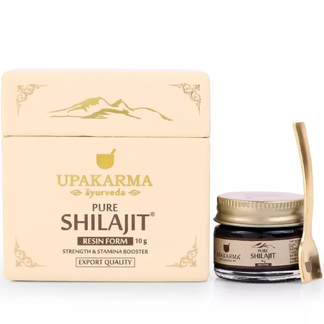 UPAKARMA Ayurveda 100% Ayurvedic, Original and Pure Shilajit/Shilajeet Resin