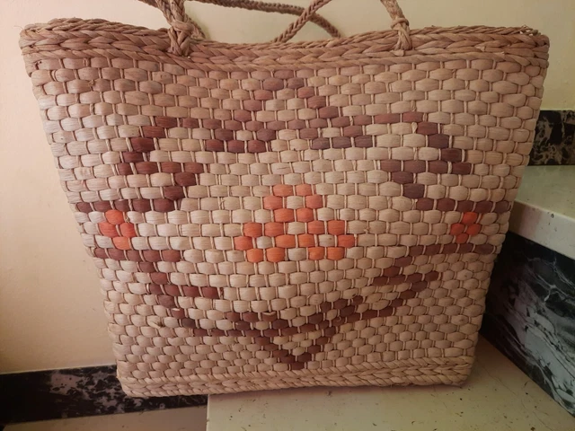 Vecchia Antica Borsa Impagliata Vintage