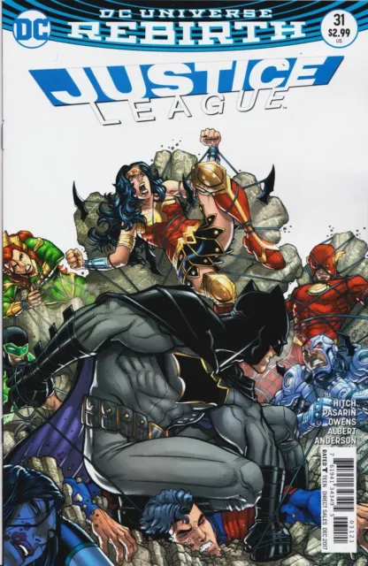Justice League Rebirth #31 2017  DC Comic Batman Wonder Woman Flash Superman NM