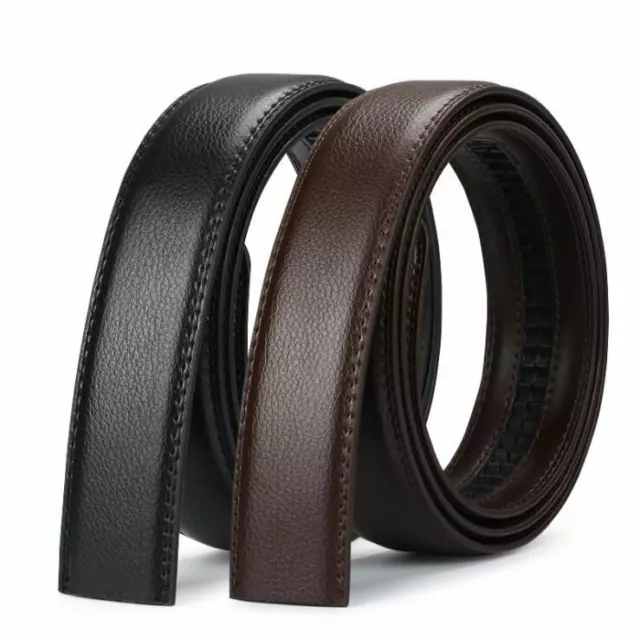 Men's buckle belts No Buckle Belt Brand Belt Male Genuine Strap Jeans Belt 3.5cm