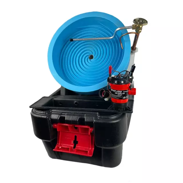 Desert Fox Fixed Speed Spiral Gold Panning Machine