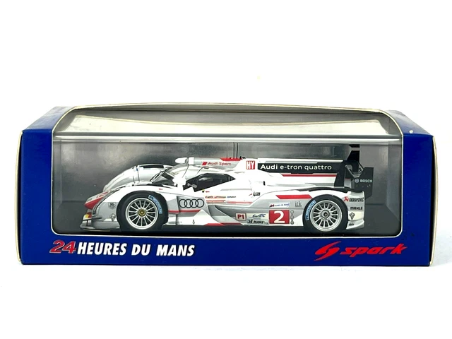 Spark S3743 Audi R18 E-tron Quattro N°3 3e Le Mans 2013 1/43, Occasion Boîte D'Origine