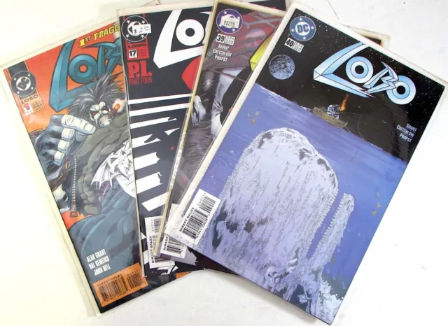 Lobo Lot of 4 #1,17,39,40 DC Comics (1997) NM 2nd Series 1st Print Comic Books