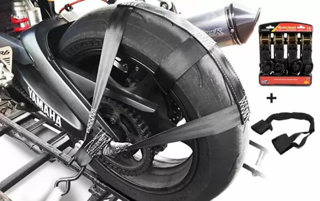 Set Correas rueda trasera manillar para Ducati Hypermotard 950 / SP