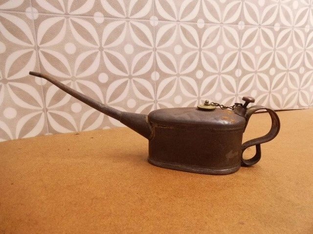 Vintage Oil Can Issac Webster & Son Ltd  1/2 pint Oil Can